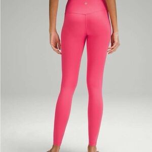 Lululemon glaze pink align 28” leggings